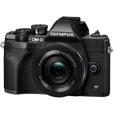 бездзеркальний фотоапарат Olympus OM-D E-M10 Mark IV kit (14-42mm) Black (V207132BU000)