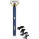Тример для бороди та вусів BaByliss X-Blade Super-X Metal Navy&Gold Edition OT992E