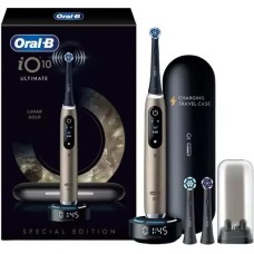 Электрическая зубная щетка Oral-B iO 10 Ultimate Lunar Gold Special Edition 3 насадки