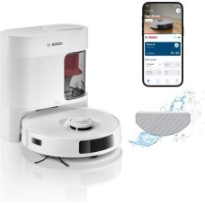 Робот-пилосос з вологим прибиранням Bosch Spotless Advanced+ BCRD2W