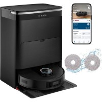 Робот-пилосос з вологим прибиранням Bosch Robot vacuum Spotless Max BCRDW3B