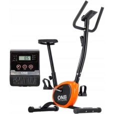 велотренажер механічний One Fitness RW3011 Black/Orange
