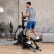 Орбітрек електромагнітний Hop-Sport HS-250CF Jucon Вlack-gold