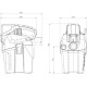 Строительный пылесос Metabo AS 18 HEPA PC Compact (602029850)