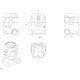 Строительный пылесос Metabo ASA 25 L PC (602014000)