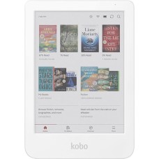 Електронна книга з підсвічуванням Kobo Clara Colour 16GB White (N367-KU-WH-K-CK)