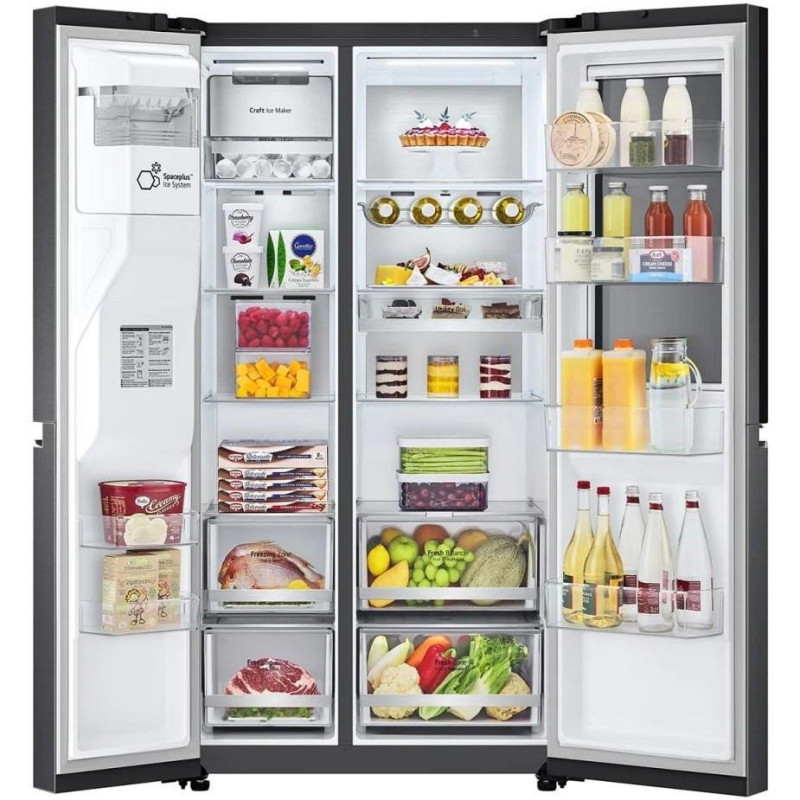 Холодильник с морозильной камерой LG GSXV90MCDE