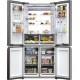 Холодильник з морозильною камерою Haier HCR79F19EHMD