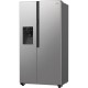 Холодильник з морозильною камерою Gorenje NRR9185ESXL
