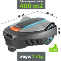 Газонокосилка-робот Gardena Sileno City 400 (15004-32)