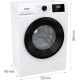 Пральна машина автоматична Gorenje W3NGPI72SBS/UA