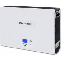 Дополнительный аккумулятор для инвертора Qoltec LiFePO4 7,2 kWh 48V BMS LCD (53878)