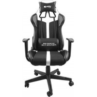 Комп'ютерне крісло для геймера Fury Avenger XL Black/White (NFF-1712)
