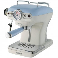 Рожевая кофеварка эспрессо Ariete Espresso Vintage Light Blue (1389/15)