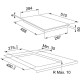 Варильна поверхня електрична Franke FSM 302 I BK (108.0606.106)