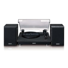 Програвач із колонками Lenco LS-100BK (A004815)