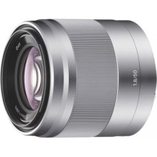 Стандартний об'єктив Sony SEL50F18 50mm f/1,8 silver