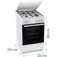 Газова плита Gorenje GG5A14WJ