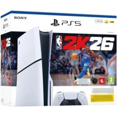 Стаціонарна ігрова приставка Sony PlayStation 5 Slim 1TB NBA 2K26 Bundle (711719020134)