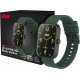 Смарт-часы 2E Alpha SQ Music Edition 46mm Black-Green (2E-CWW40BKGN)