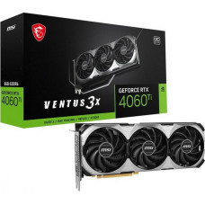 Видеокарта MSI GeForce RTX 4060 Ti Ventus 3X E 8G OC (912-V515-065)