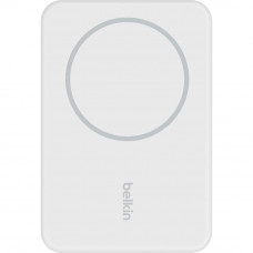 Зовнішній акумулятор (павербанк) Belkin Magnetic Wireless 5000mAh White (BPD004BTWT)