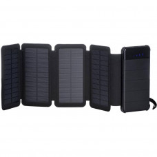 Зовнішній акумулятор (павербанк) 2E Power Bank Solar 8000mAh Black (2E-PB814-BLACK)