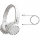 Наушники с микрофоном Philips Wireless Mic White (TAH4205WT)