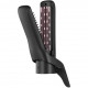 Фен-щетка Ardesto Brush Pink Touch, 1200Вт, 2 скорости, 2 темп. режимы, LED-дисплей, функция ионизации, 4 насадки, серый+розовый