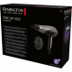 Фен Remington Ionic Dry, 2200Вт, 3 режима, диффузор, турмалиновая иониз-я, холл. обдув, серо-черный