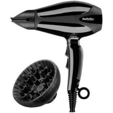 Фен Babyliss, 2400Вт, 3 режими, дифузор, іоніз-я, хол. обдув, чорний