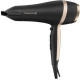 Фен Remington Salon Smooth, 2100Вт, 3 режима, диффузор, расческа, кейс, иониз-я, холл. обдув, , черный