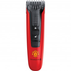 Тример Remington Beard Boss Manchester United, для бороди і вусів, акум., роторний мотор, насадок-1, сталь, червоний