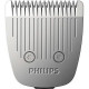 Триммер Philips Beardtrimmer series 5000, для бороды и усов, сеть+акум., насадок-2, чехол, сталь, черный