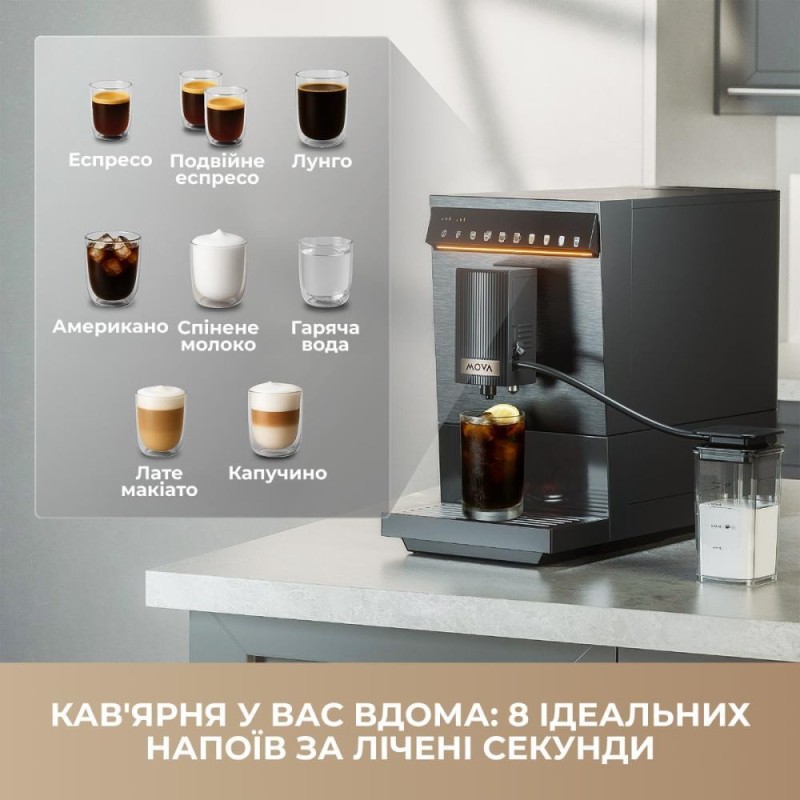 Кофемашина автоматическая MOVA Virtuoso 10 Pro White