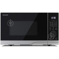 Мікрохвильовка з грилем і конвекцією Sharp YC-PC322AE-S