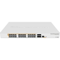 Коммутатор управляемый уровня 3 Mikrotik CRS328-24P-4S+RM