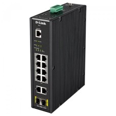 Комутатор керований 2 рівня D-Link DIS-200G-12PS
