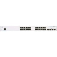 Коммутатор управляемый уровнями 3 Cisco CBS350-24T-4X-EU