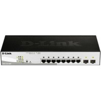 Коммутатор управляемый уровня 2 D-Link DGS-1210-08P