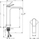 Змішувач для раковини Hansgrohe Vivenis 75042000