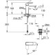 Змішувач для раковини GROHE Cubeo 1017572430
