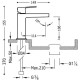 Змішувач для раковини Tres Project 21110301NM