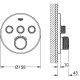 Змішувач для душової кабіни(душа) GROHE Grohtherm SmartControl 29121000