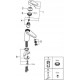 Змішувач для раковини GROHE Eurodisc Cosmopolitan 3246920E