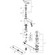 Змішувач для раковини GROHE Eurocube 23445DC0