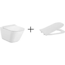 Унітаз Roca Gap Rimless Square A34H472000