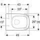 Унітаз Geberit Smyle (500.379.01.1)