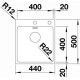 Кухонна мийка Blanco ANDANO 400-IF/A 525244