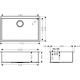 Кухонна мийка Hansgrohe S71 S719-U660 43428800